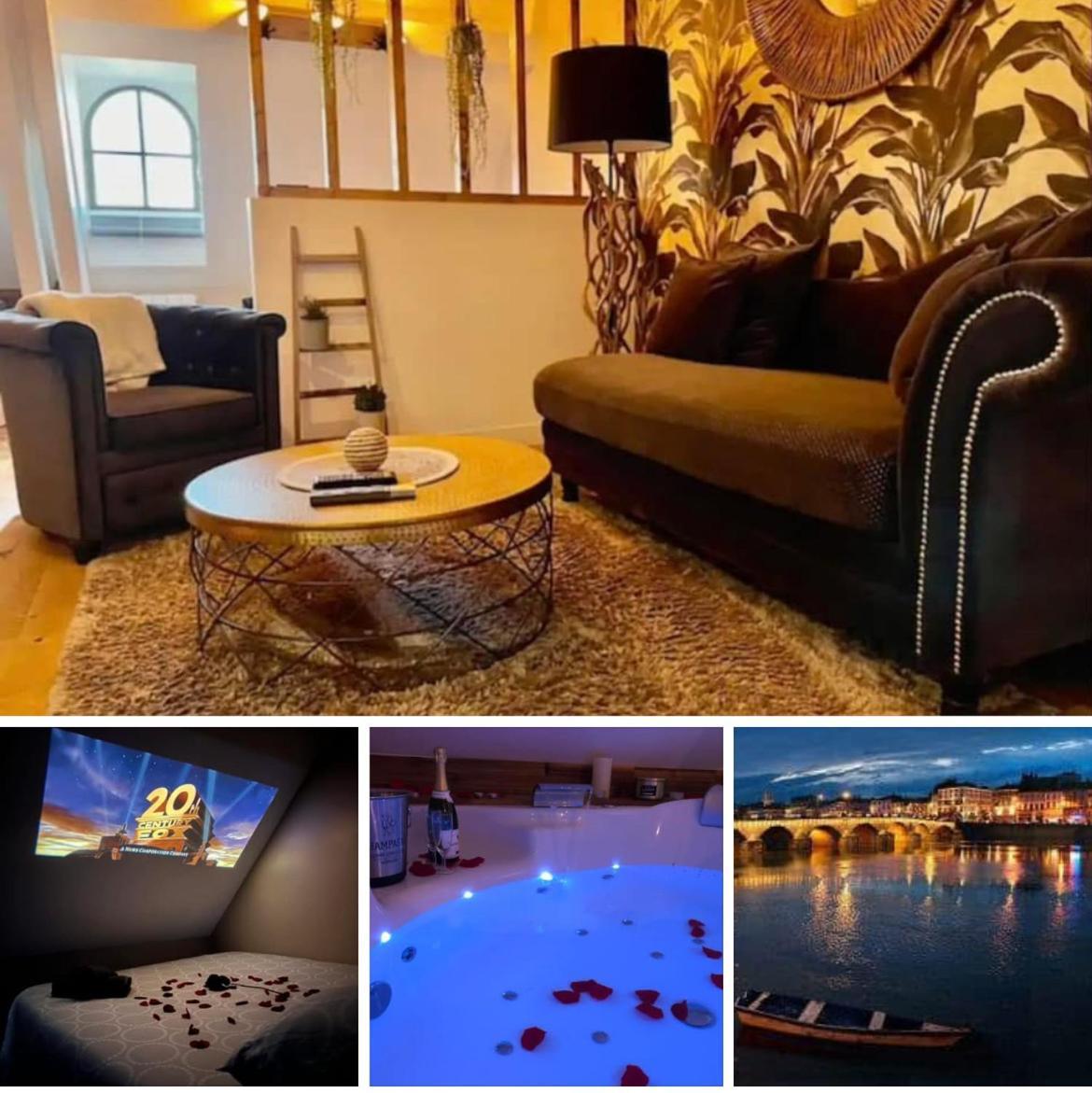 Sejour Detente Au Coeur De Macon Spa,Cine,Bouteille Offerte Εξωτερικό φωτογραφία